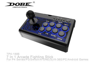 Arcade Fighting Stick 1886,wired Game Joystick Controller For