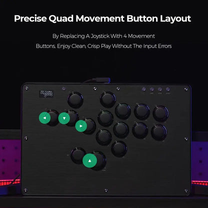 Fightstick Arcade Controller Joystick Hitbox Leverless Control
