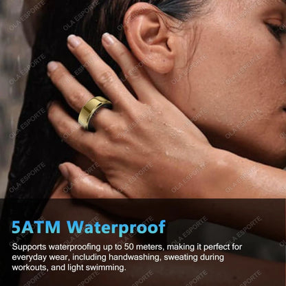 R10 Smart Ring With Charging Dock Box Men Women Health Sleep Heart