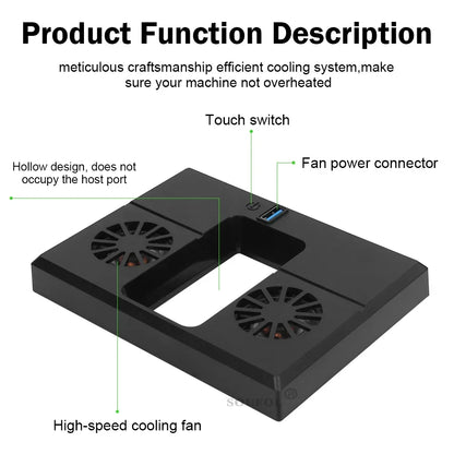 RGB Cooling Fan For Console Series X Console Game Host Cooling Fan