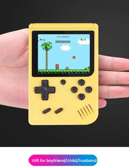 Retro Classic Handheld Game Console 400 Games Rechargeable Portable