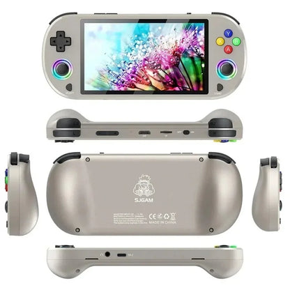 Retro Handheld Game Console 3.5 Inch HD Screen Dual Joystick Portable