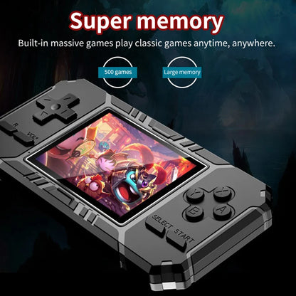 Retro Portable Mini Handheld Game Console 8-bit 3.0 Inch Color Screen