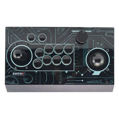 Pro Arcade Fight Stick With Trackball&spinner Retro Game Controller