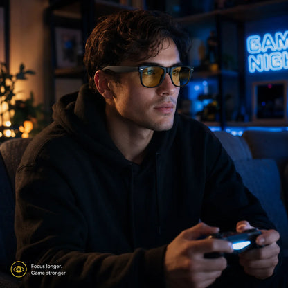 Gaming Anti Blue Light Glasses HD Clear Lens Anti Glare Computer