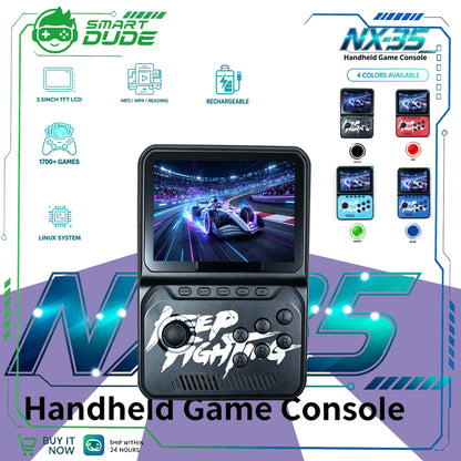 NX-35 Handheld Game Console 3.5inch Mini Retro Gaming Player 1700+