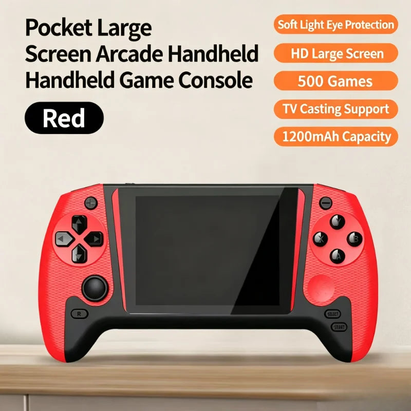 Retro Handheld Arcade Game Console 3.5‑inch HD Screen Dual Joystick