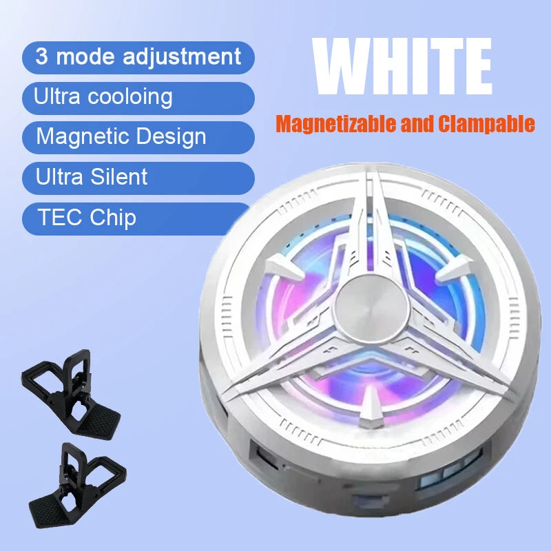 USB Phone Cooler Clip RGB Gaming Phone Radiator Portable Smartphone
