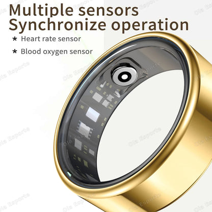 All Size（6-14） Smart Ring Men Women Heart Rate Blood Oxygen And Sleep