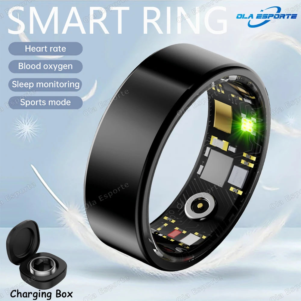 All Size（6-14） Smart Ring Men Women Heart Rate Blood Oxygen And Sleep