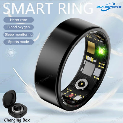 All Size（6-14） Smart Ring Men Women Heart Rate Blood Oxygen And Sleep