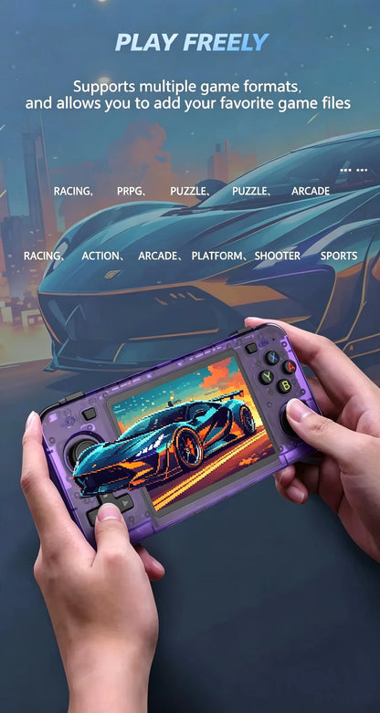 Retro Handheld Video Game Console Linux System 3.5-inch IPS Screen