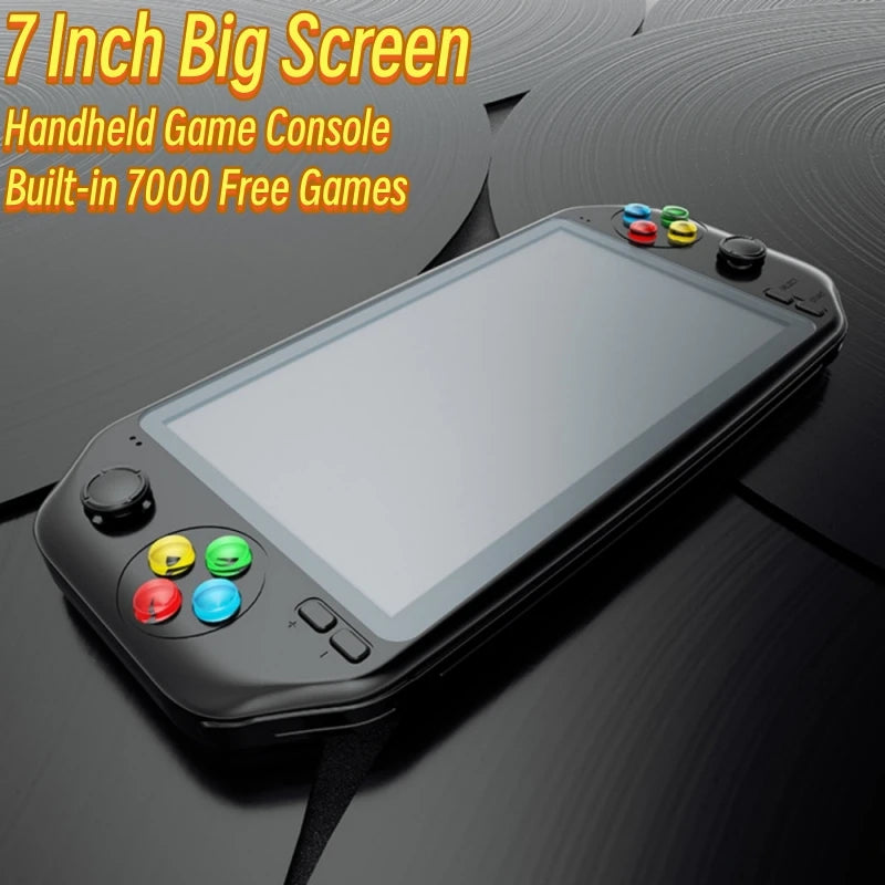 Portable Retro Game Console 7 Inch HD Screen Arcade Video Gaming