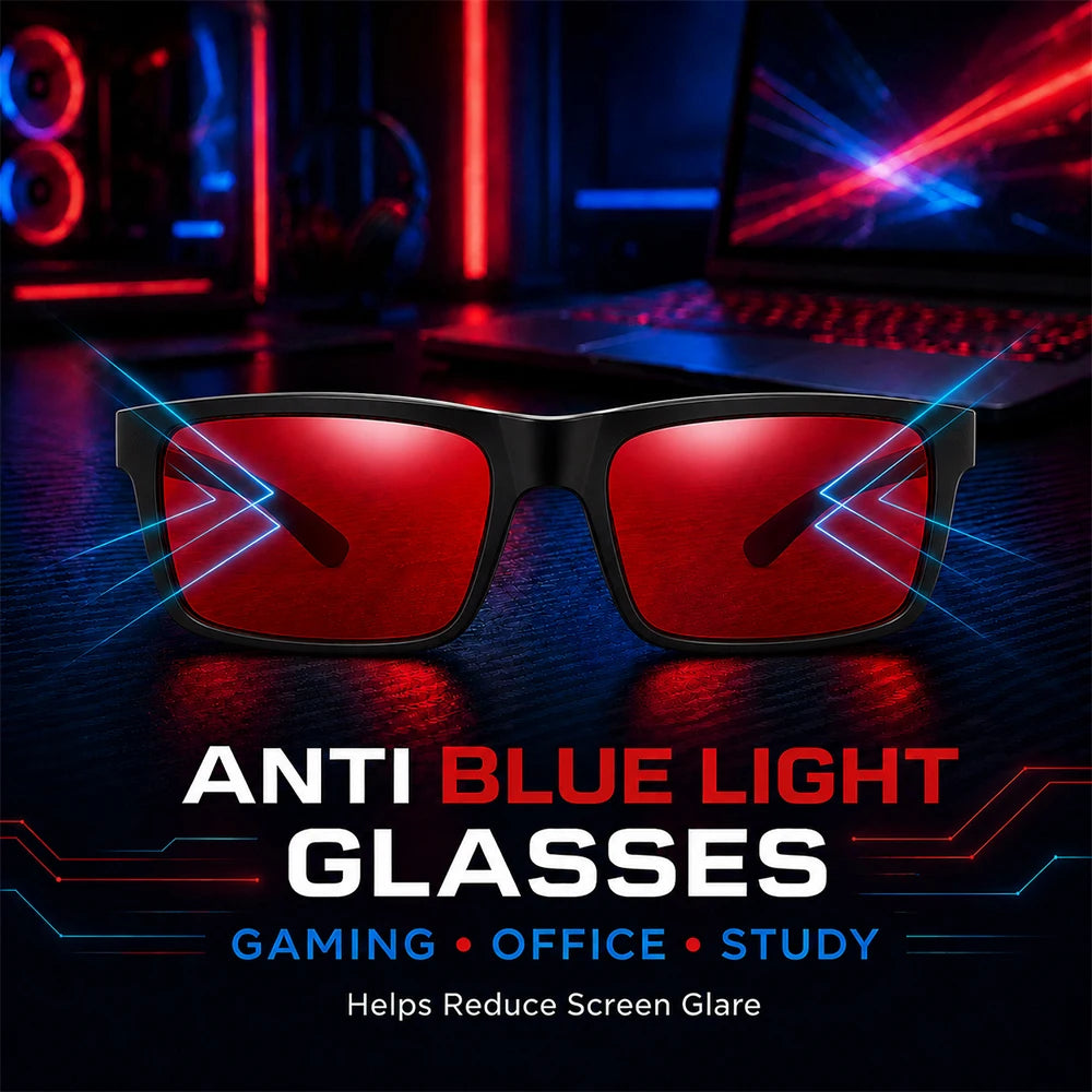 Blue Light Blocking Glasses For Men Women Gaming Computer Eyeglasses