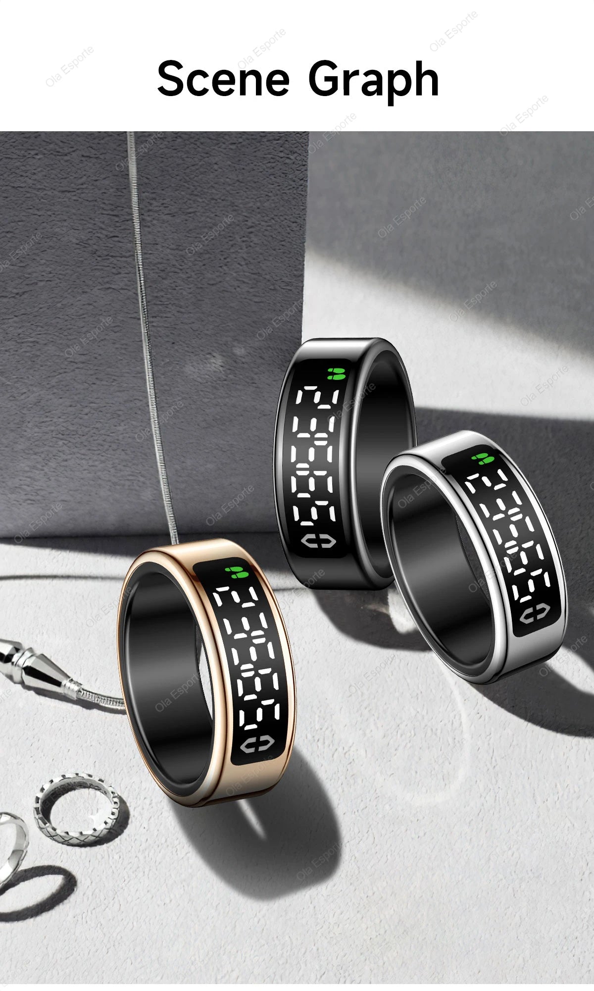 Smart Ring With Display Screen