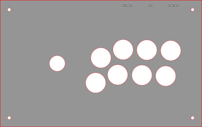 Arcade Plstic Fight Stick Case Excellence Arcade Stick Model T