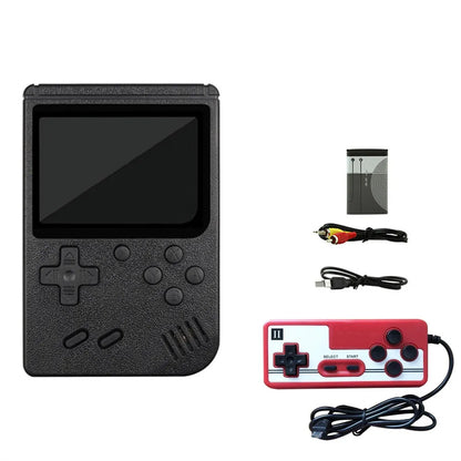 Retro Handheld Game Console Built-in 400 FC Games With Portable Case