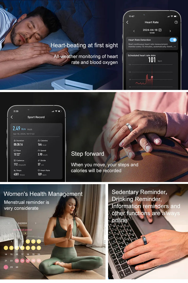 Smart Ring For Men & Women
