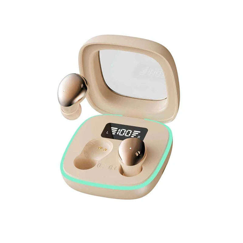 TWS Fashion Bluetooth Wireless Earphoen 9D Stereo HD Call Low Delay