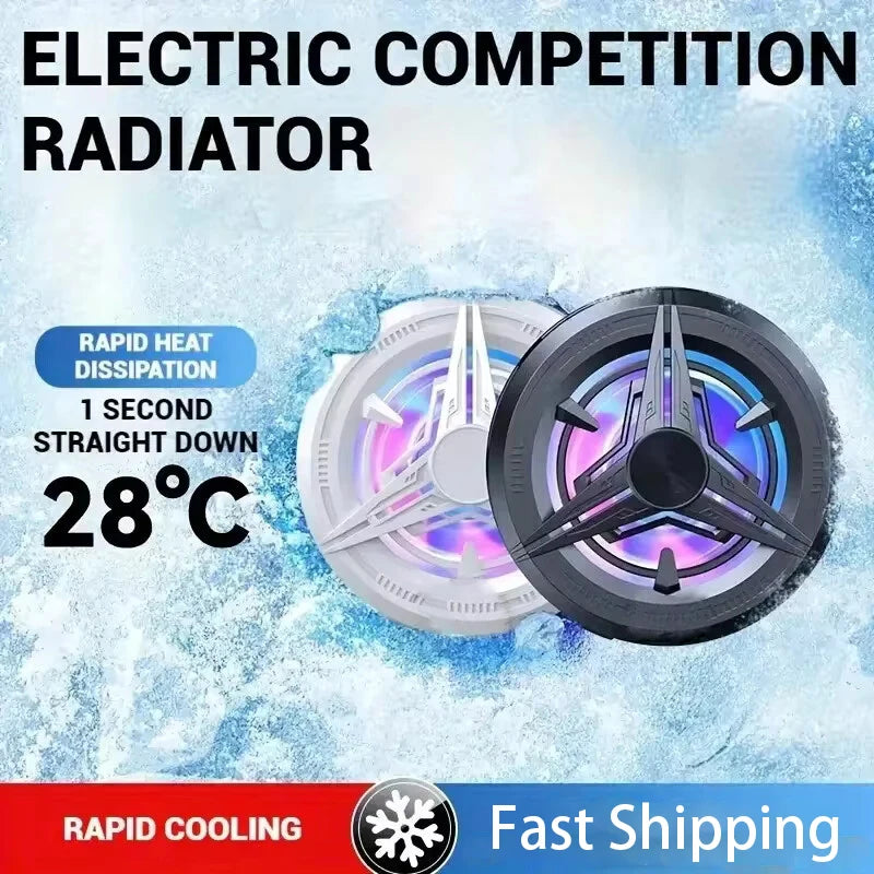 USB Phone Cooler Clip RGB Gaming Phone Radiator Portable Smartphone