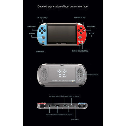 Gaming Portable Handheld Retro Video Game Console Player Portatil