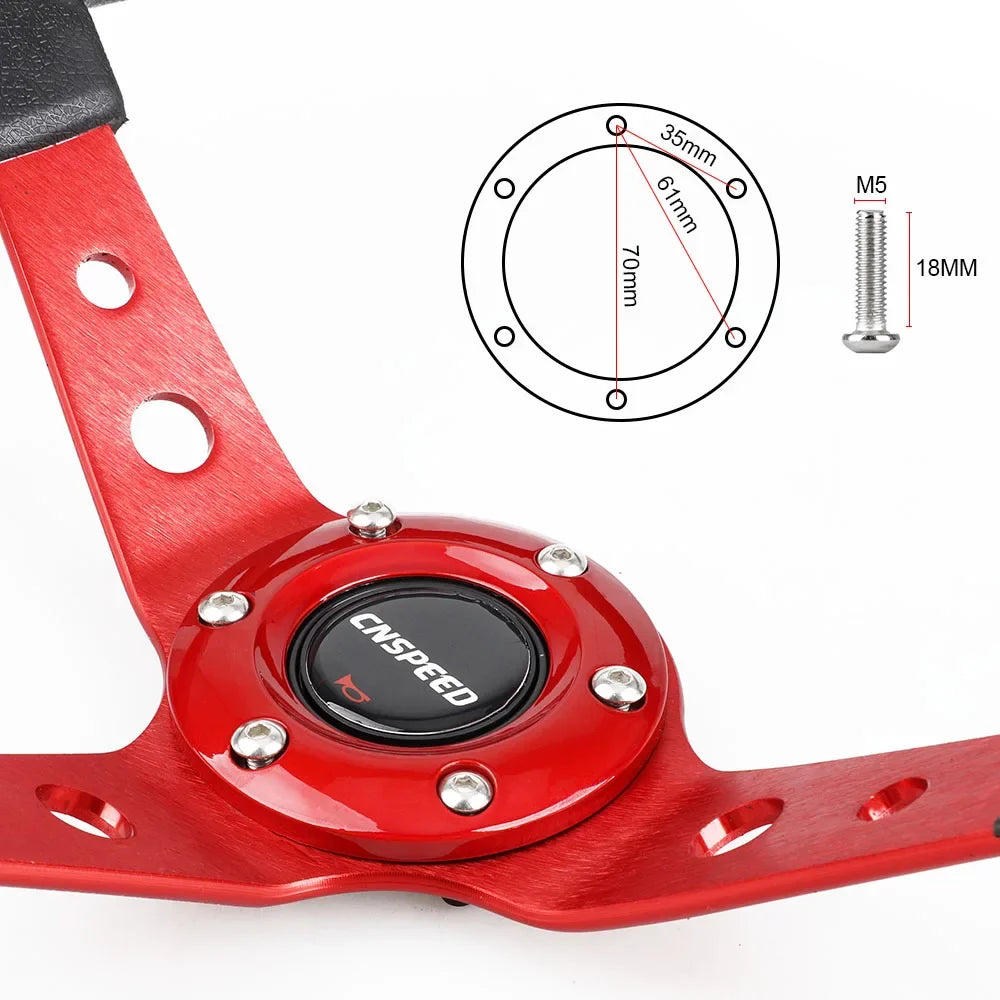 For Gaming Auto Sport Drifting Steering Wheels 350mm 1