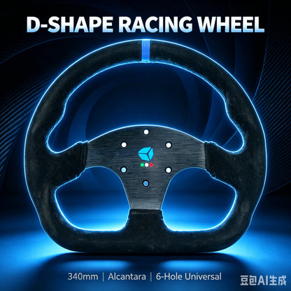 D-shaped Racing Wheel