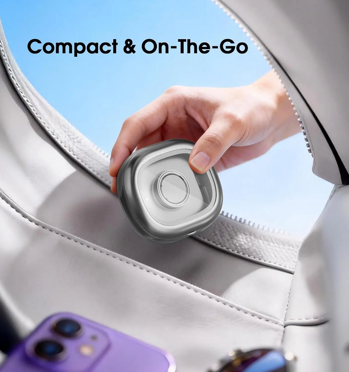 Smart Ring Charging Case Portable Charger Box For Oura Ring Gen 4 & 3