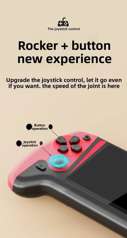 Portable Retro Handheld Game Console 3.5‑inch HD Large Screen Dual