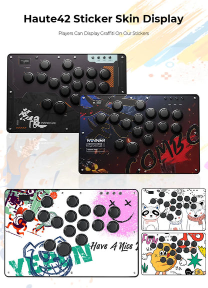 Fightstick Arcade Controller Joystick Hitbox Leverless Control