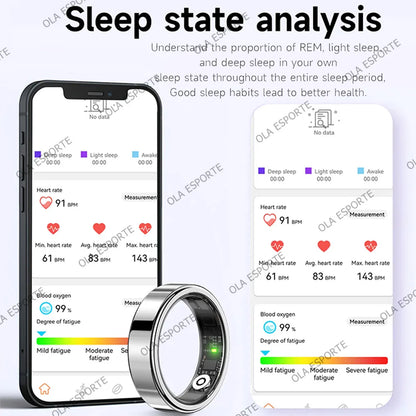 Smart Ring For Heart Rate & Sleep