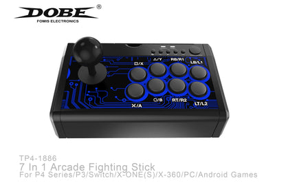 Arcade Fighting Stick 1886,wired Game Joystick Controller For