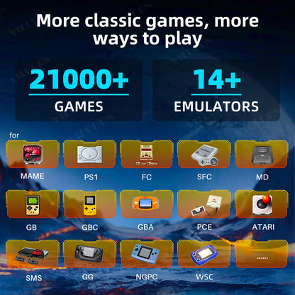 Retro Pocket Handheld Game Console 4.5'' IPS Screen Portable Video