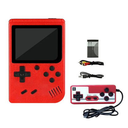 Retro Handheld Game Console Built-in 400 FC Games With Portable Case