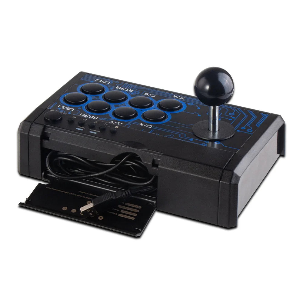 Arcade Fighting Stick 1886,wired Game Joystick Controller For