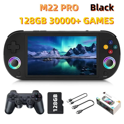 Retro Handheld Game Console 3.5 Inch HD Screen Dual Joystick Portable