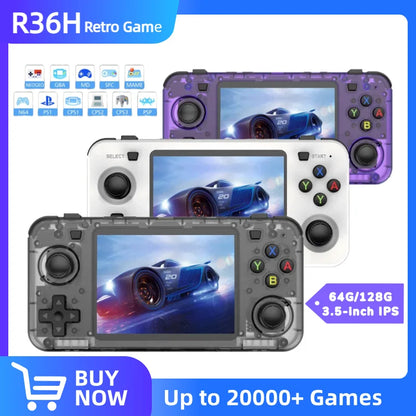 Retro Handheld Video Game Console Linux System 3.5-inch IPS Screen