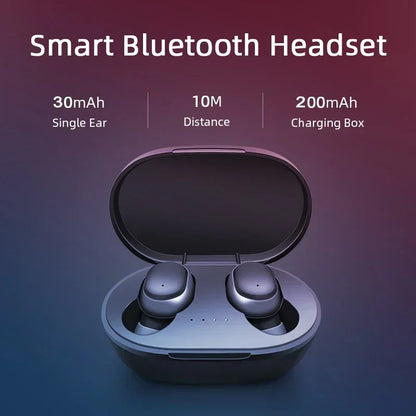 Wireless Bluetooth 5.3 Earphones TWS Hifi Sound Earbuds Gaming Sports