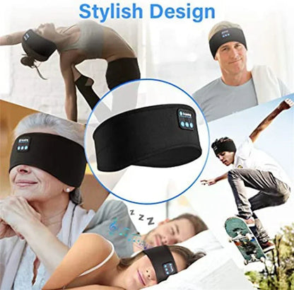 Wireless Bluetooth Headband Earphones Sports Headphones Elastic