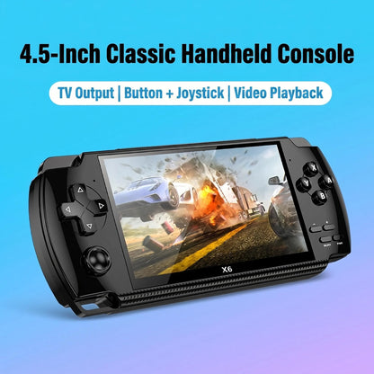Retro Handheld Game Console 4.5 Inch IPS Screen Linux System Portable