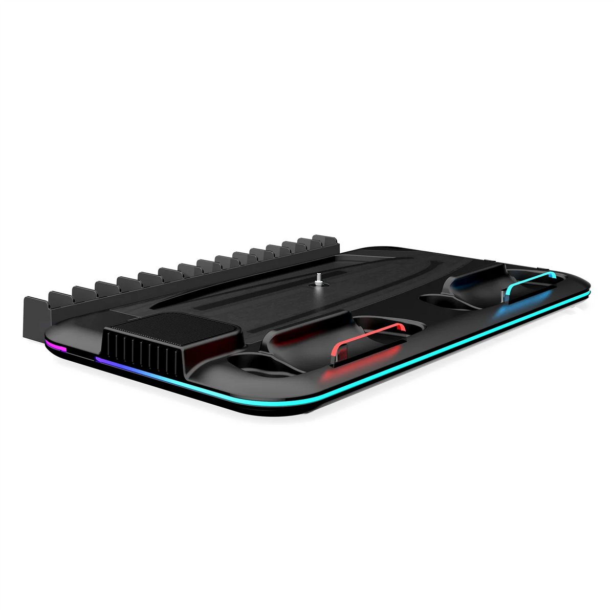 RGB Light And 3 Levels Turbo Cooling Station With Controller Charging