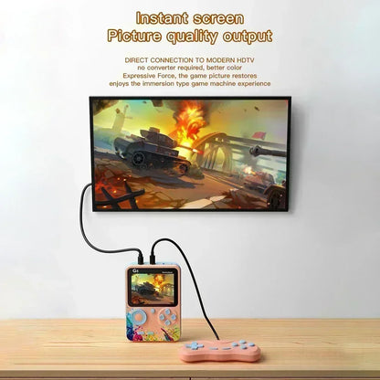Retro G5 Portable Handheld Game Console 3 0inch Screen 500 Classic