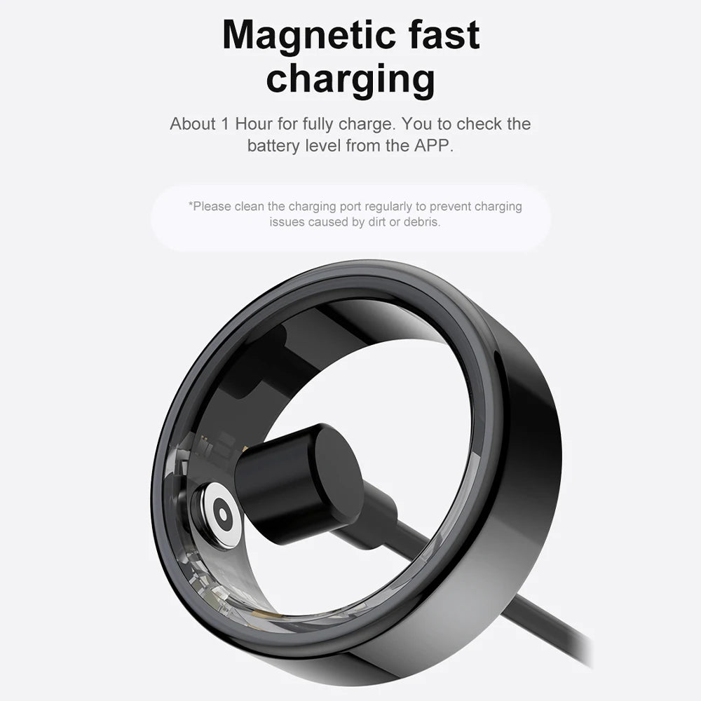 Multifunctional Smart Ring Used For Taking Photos Flashing Short