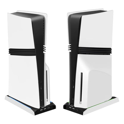 For PS 5 Slim/ps 5 Pro RGB Vertical Cooling Stand Base 8 Light Mode