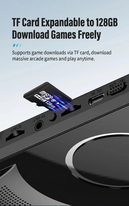 Retro Handheld Game Console 4.5 Inch IPS Screen Linux System Portable