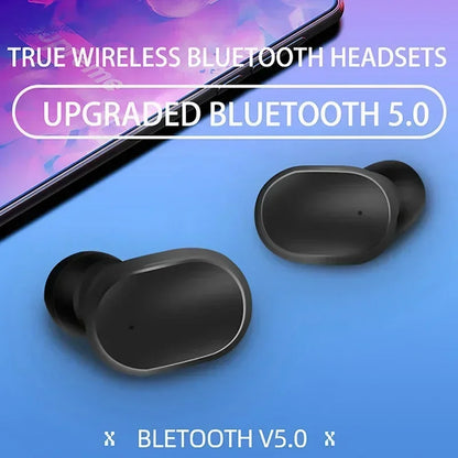 Wireless Bluetooth 5.3 Earphones TWS Hifi Sound Earbuds Gaming Sports