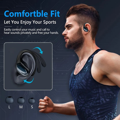Bluetooth 5.3 Earphones True Wireless Headphones With Mic Button