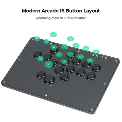 Fightstick Arcade Controller Joystick Hitbox Leverless Control