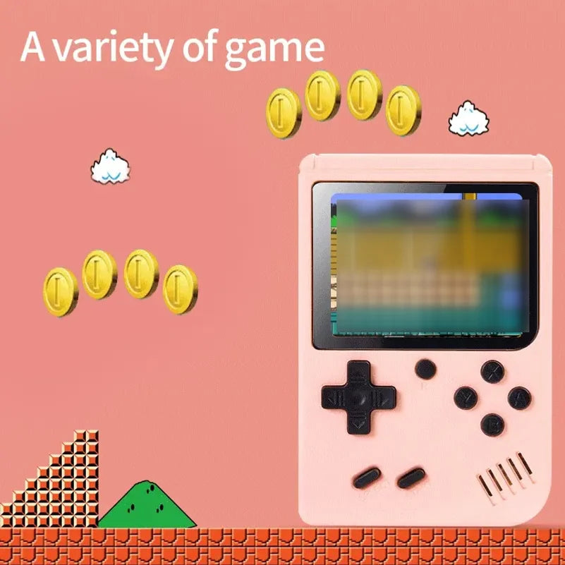 Retro Handheld Games Console Built-in 400 Video Games Portable Gaming