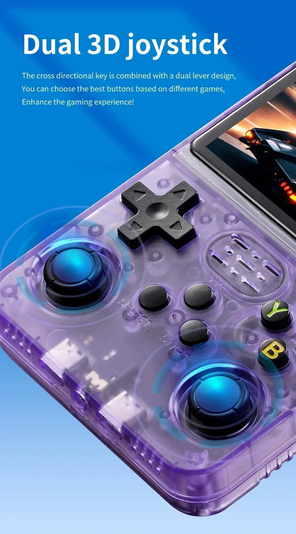 Retro Handheld Video Game Console ARKOS System 3.5 Inch IPS Screen